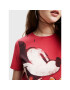 Desigual Tricou DISNEY To Meet U Mickey 22WWTK80 Roșu Regular Fit - Pled.ro