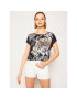 Desigual Tricou Edimburgo 20SWTKBQ Bleumarin Regular Fit - Pled.ro