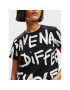 Desigual Tricou Enya 22WWTK21 Negru Regular Fit - Pled.ro