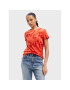 Desigual Tricou Enya 22WWTK21 Portocaliu Regular Fit - Pled.ro