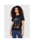 Desigual Tricou Faces 22SWTKAB Negru Regular Fit - Pled.ro