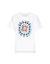 Desigual Tricou Galactic Now 21SOTK26 Alb Oversize - Pled.ro