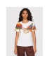 Desigual Tricou Minneapolis 22SWTK78 Bej Regular Fit - Pled.ro