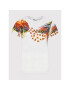 Desigual Tricou Minneapolis 22SWTK78 Bej Regular Fit - Pled.ro