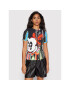 Desigual Tricou MONSIEUR CHRISTIAN LACROIX DISNEY Mickey Psychodelic 22SWTKAQ Colorat Slim Fit - Pled.ro