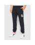 Diadora Pantaloni trening Weave 102.178169 Negru Relaxed Fit - Pled.ro