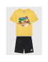 Diadora Set tricou și pantaloni scurți sport Playground 102.178252 Galben Regular Fit - Pled.ro