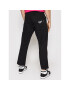 Diamante Wear Pantaloni din material Unisex Classic 5442 Negru Regular Fit - Pled.ro