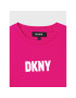 DKNY Bluză D35S32 M Roz Regular Fit - Pled.ro