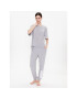 DKNY Cămașă pijama YI2422635 Gri Loose Fit - Pled.ro