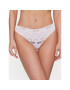 DKNY Chilot tanga DK8821 Alb - Pled.ro