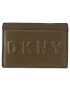 DKNY Etui pentru carduri Slgs Debossed Logo R172440101 Verde - Pled.ro