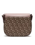 DKNY Geantă Bryant Saddle Bag R21EJR75 Maro - Pled.ro