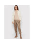 DKNY Pantaloni din material P1KKSL20 Maro Regular Fit - Pled.ro