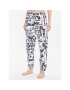 DKNY Pantaloni pijama YI2822629 Alb Regular Fit - Pled.ro