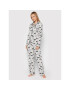 DKNY Pijama YI2722503F Bej Regular Fit - Pled.ro