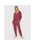 DKNY Pijama YI2822496F Vișiniu - Pled.ro