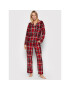 DKNY Pijama YI2822497F Roșu Regular Fit - Pled.ro