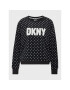 DKNY Pijama YI2822603F Negru Regular Fit - Pled.ro