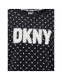 DKNY Pijama YI2822603F Negru Regular Fit - Pled.ro