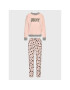 DKNY Pijama YI2822603F Roz Regular Fit - Pled.ro