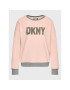 DKNY Pijama YI2822603F Roz Regular Fit - Pled.ro