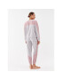 DKNY Pijama YI2822674 Gri Regular Fit - Pled.ro