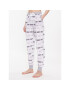 DKNY Pijama YI2919259 Alb Regular Fit - Pled.ro