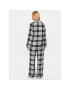 DKNY Pijama YI2922591 Negru Regular Fit - Pled.ro