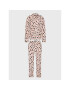 DKNY Pijama YI2922603F Roz Regular Fit - Pled.ro