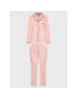 DKNY Pijama YI2922609 Roz Regular Fit - Pled.ro