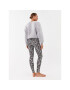 DKNY Pijama YI2922671 Gri Regular Fit - Pled.ro