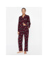 DKNY Pijama YI2922684F Negru Regular Fit - Pled.ro