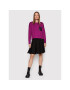 DKNY Pulover P1JSJ055 Violet Relaxed Fit - Pled.ro