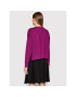 DKNY Pulover P1JSJ055 Violet Relaxed Fit - Pled.ro