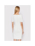 DKNY Rochie cocktail DD2BN927 Alb Slim Fit - Pled.ro