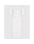 DKNY Rochie cocktail DD2BN927 Alb Slim Fit - Pled.ro