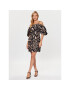 DKNY Rochie cocktail P3ABWQDB Negru Regular Fit - Pled.ro