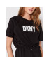 DKNY Rochie de zi P2AD7EGQ Negru Regular Fit - Pled.ro