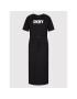 DKNY Rochie de zi P2AD7EGQ Negru Regular Fit - Pled.ro