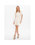 DKNY Rochie de zi P3ABTQ87 Écru Regular Fit - Pled.ro