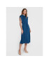 DKNY Rochie tip cămașă DD2F3868 Bleumarin Regular Fit - Pled.ro