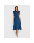 DKNY Rochie tip cămașă DD2F3868 Bleumarin Regular Fit - Pled.ro