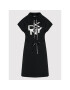 DKNY Rochie tricotată DD1GD067 Negru Regular Fit - Pled.ro