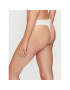 DKNY Set 3 perechi de chiloți tanga DK5026BP3 Alb - Pled.ro