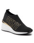 DKNY Sneakers -Pavi-Slip On Wedge Negru - Pled.ro