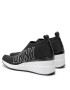 DKNY Sneakers -Pavi-Slip On Wedge Negru - Pled.ro