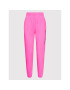 DKNY Sport Pantaloni trening DP1P2981 Roz Regular Fit - Pled.ro