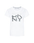 DKNY Sport Tricou DP1T8009 Alb Regular Fit - Pled.ro