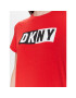 DKNY Sport Tricou DP2T5894 Roșu Classic Fit - Pled.ro